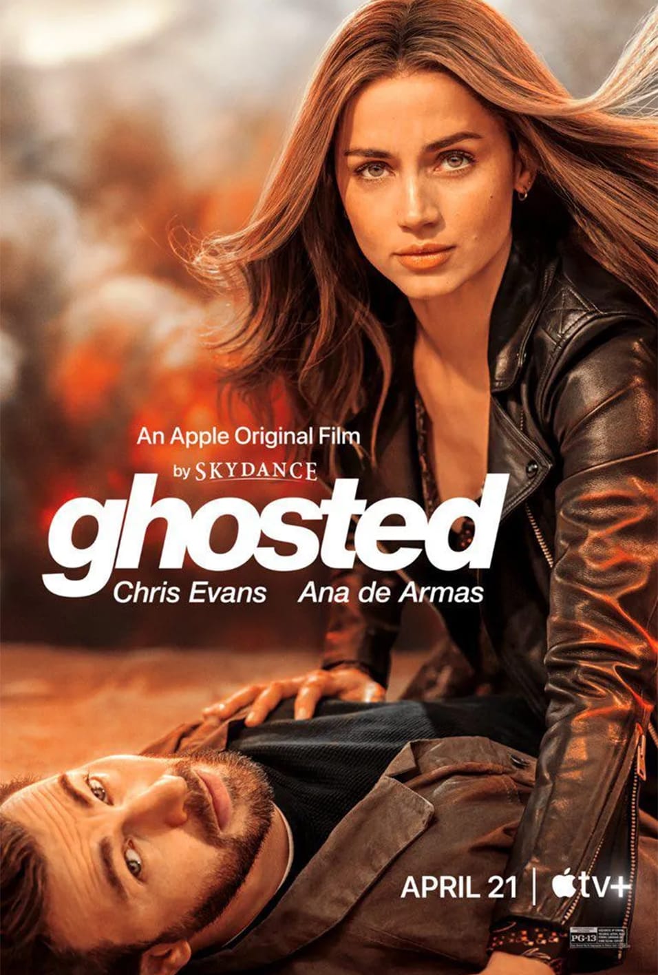 [애플티비+] 스파이 액션 로맨스 영화 고스팅 Ghosted 후기