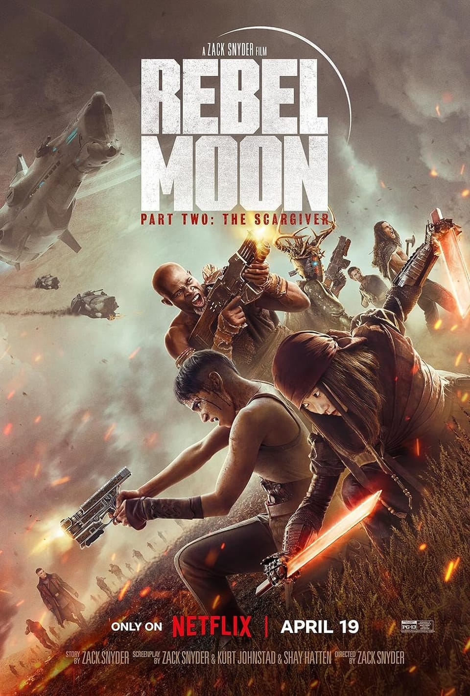 [넷플릭스]  잭 스나이더의 스타워즈 레벨 문 Rebel Moon : 파트2 스카기버